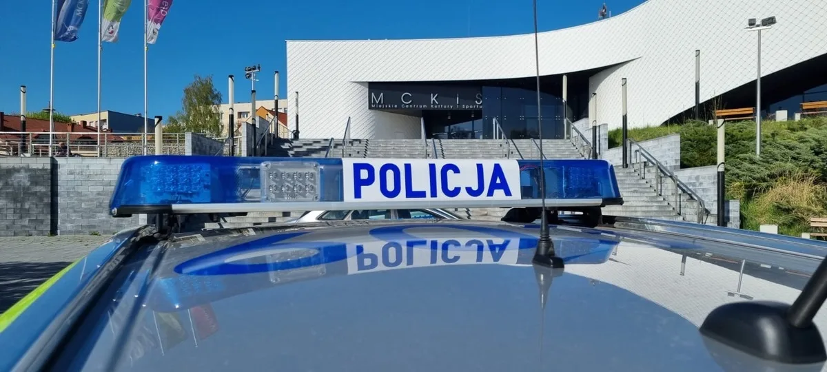 Zabezpieczenie policyjne podczas imprezy masowej