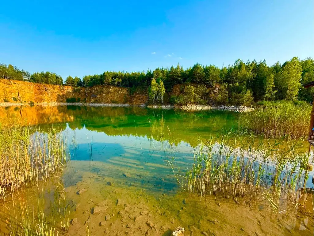 Obniżenie poziomu wody w zbiornikach Parku Gródek to naturalne zjawisko