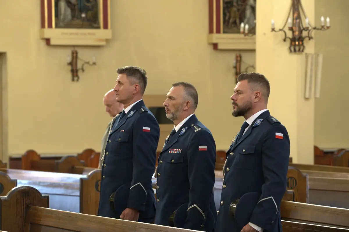 Uroczystości upamiętniające posterunkowego Wiktora Szwagla w Piekarach Śląskich