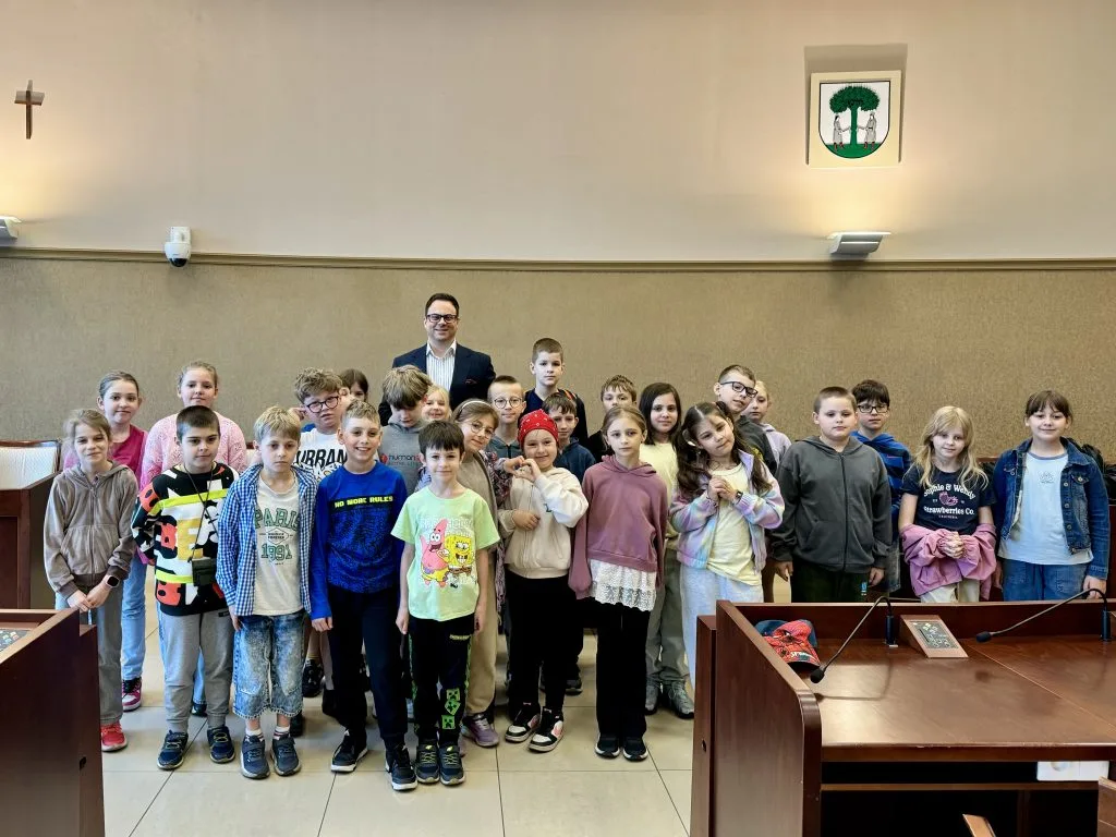 Uczniowie SP 14 odwiedzili Urząd Miejski w Jaworznie