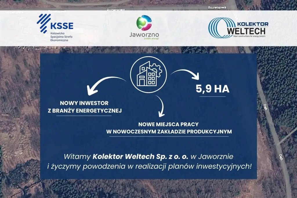 Kolektor Weltech zainwestuje w Strefie Przemysłowej w Jeleniu