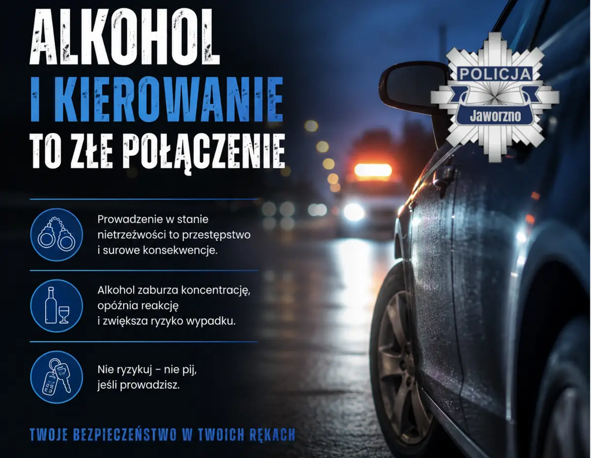 Zatrzymanie nietrzeźwego kierowcy dzięki reakcji obywatelskiej