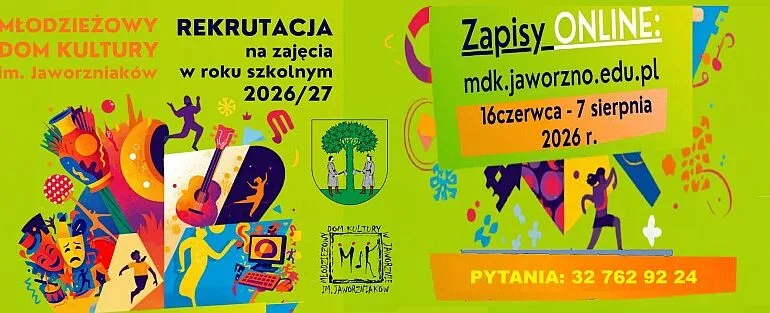 Nabór na zajęcia stałe w roku szkolnym 2026/2027