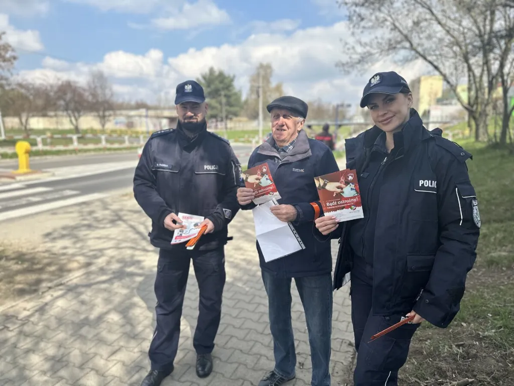 Policjanci przeprowadzili działania profilaktyczne przy przejściach dla pieszych